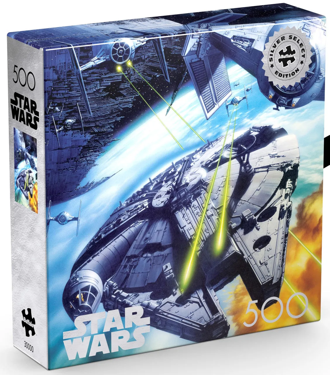 Buffalo Games Star Wars Silver Select puslespil 500 brikker gave