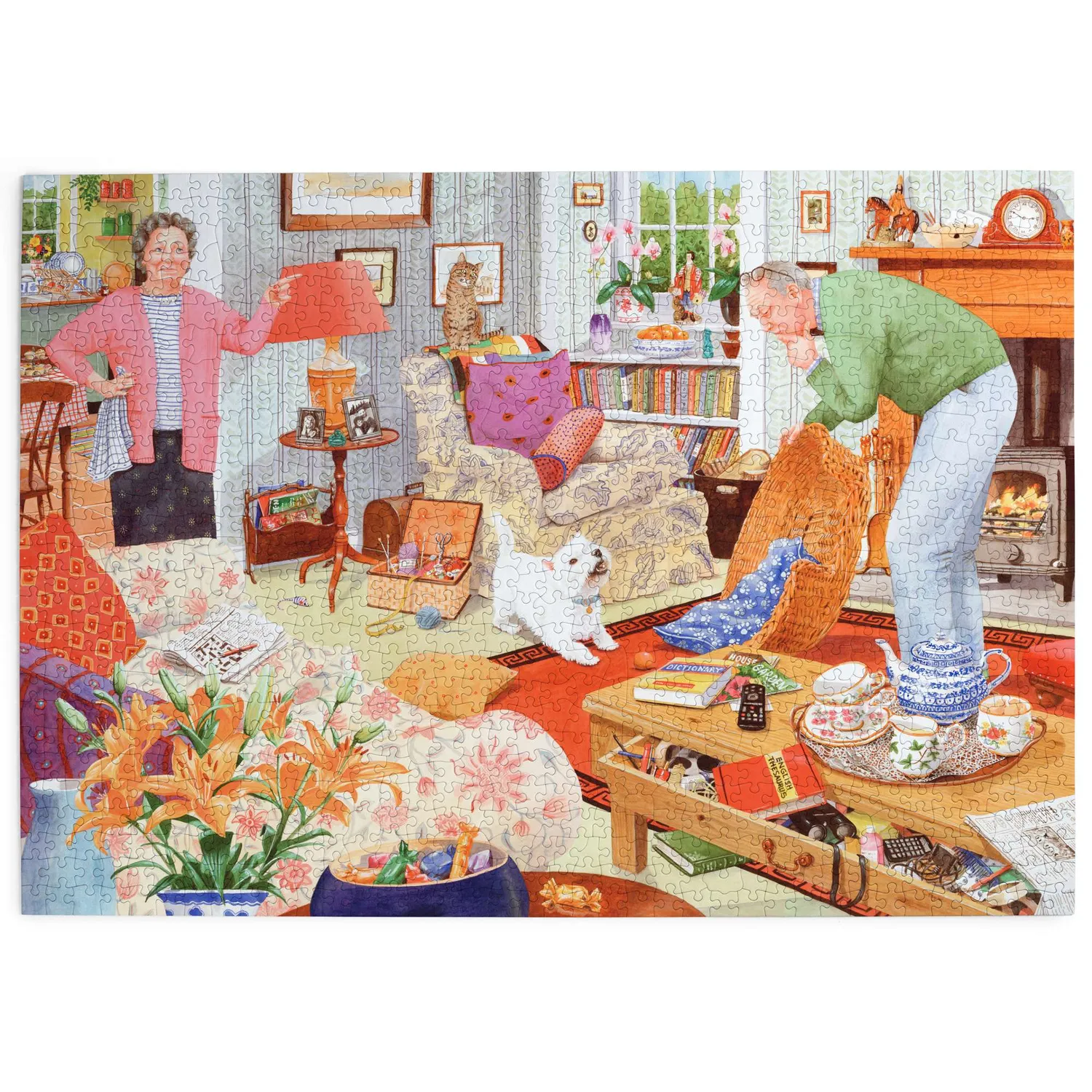 House of Puzzles Where Are My Glasses puslespil 1000 brikker