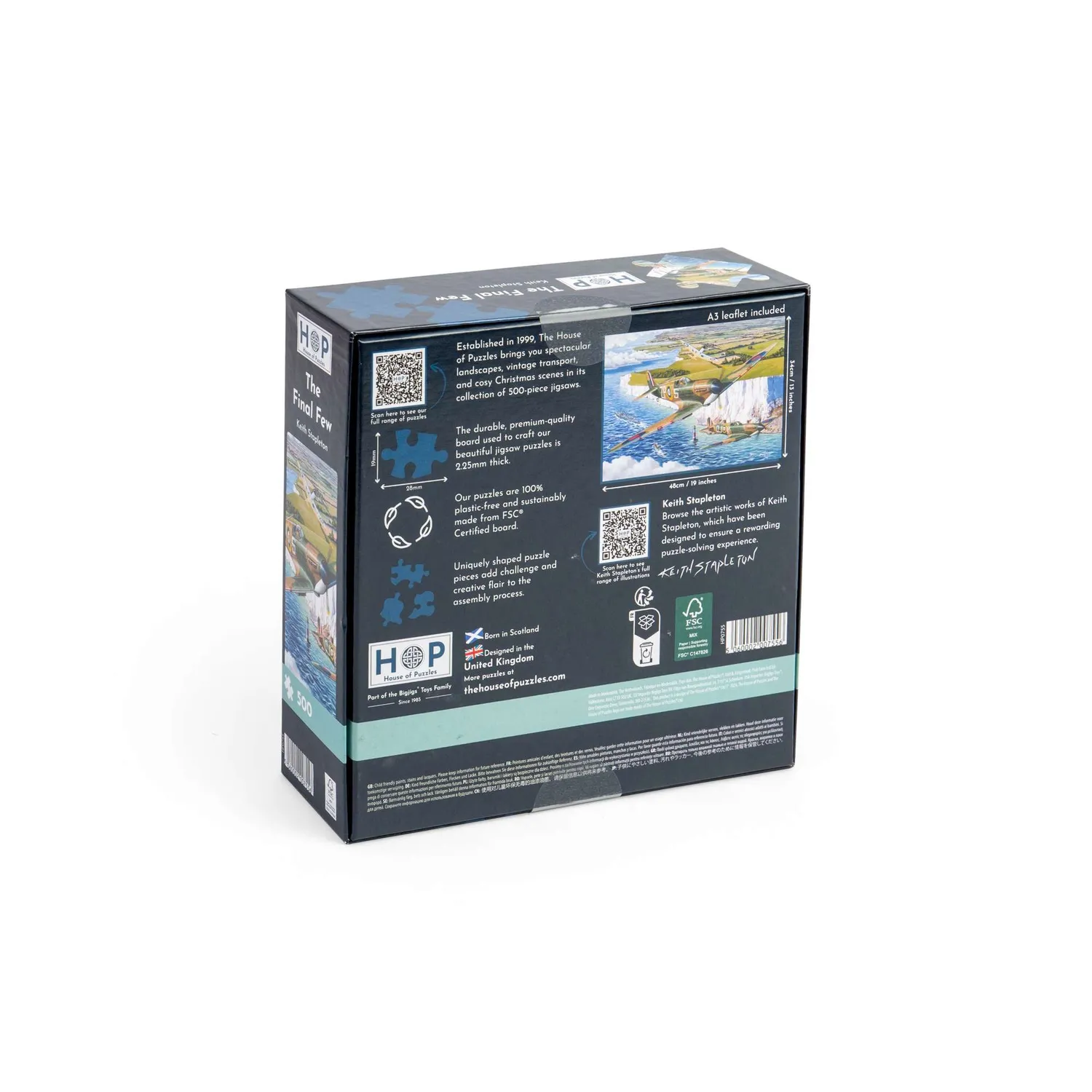 House of Puzzles The Final Few puslespil 500 brikker militær