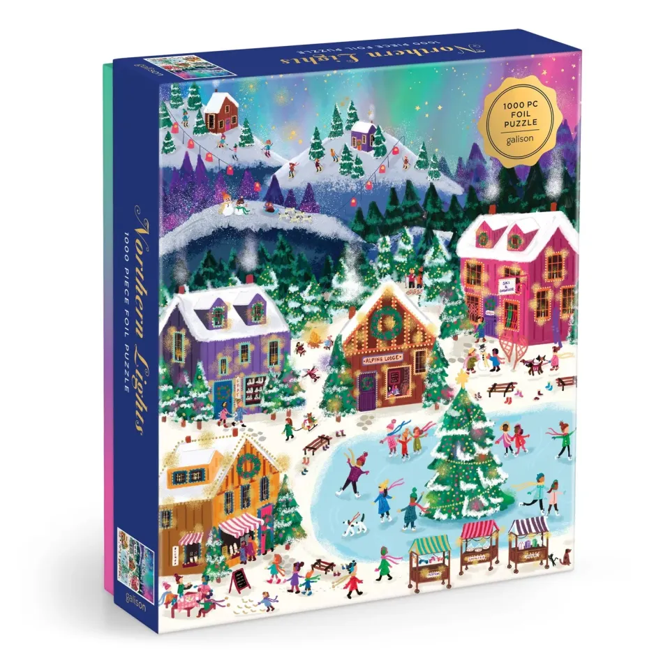 Good Puzzle Co. Joy Laforme Northern Lights puslespil 1000 foil