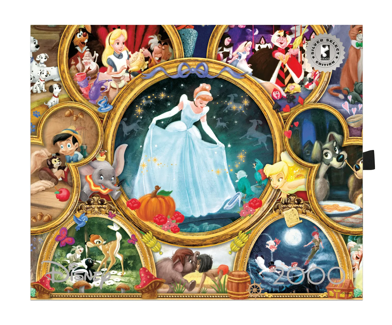 Buffalo Games Silver Select Disney Classic Collage puslespil 2000 brikker