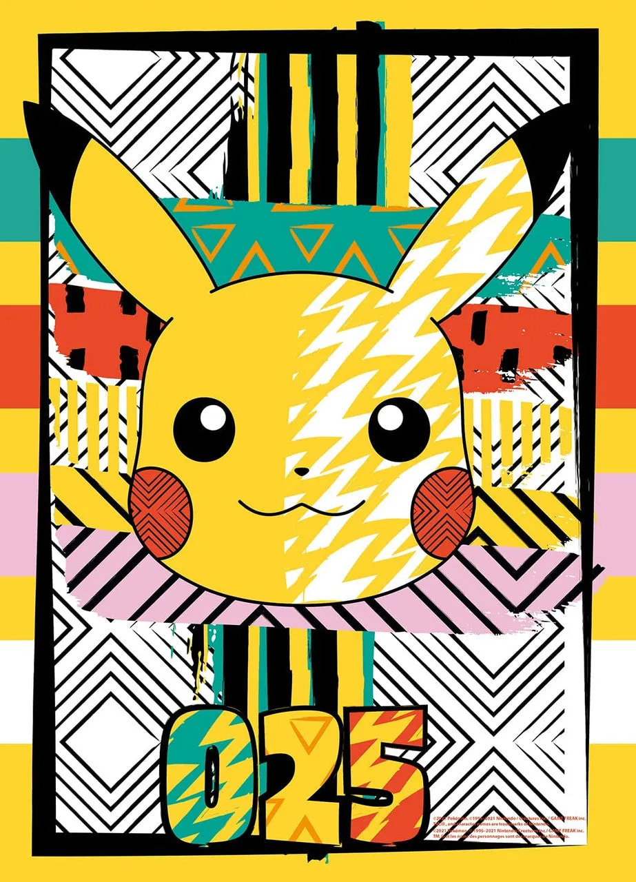 Buffalo Games Pokemon Summer Pattern 100 puslespil Pikachu