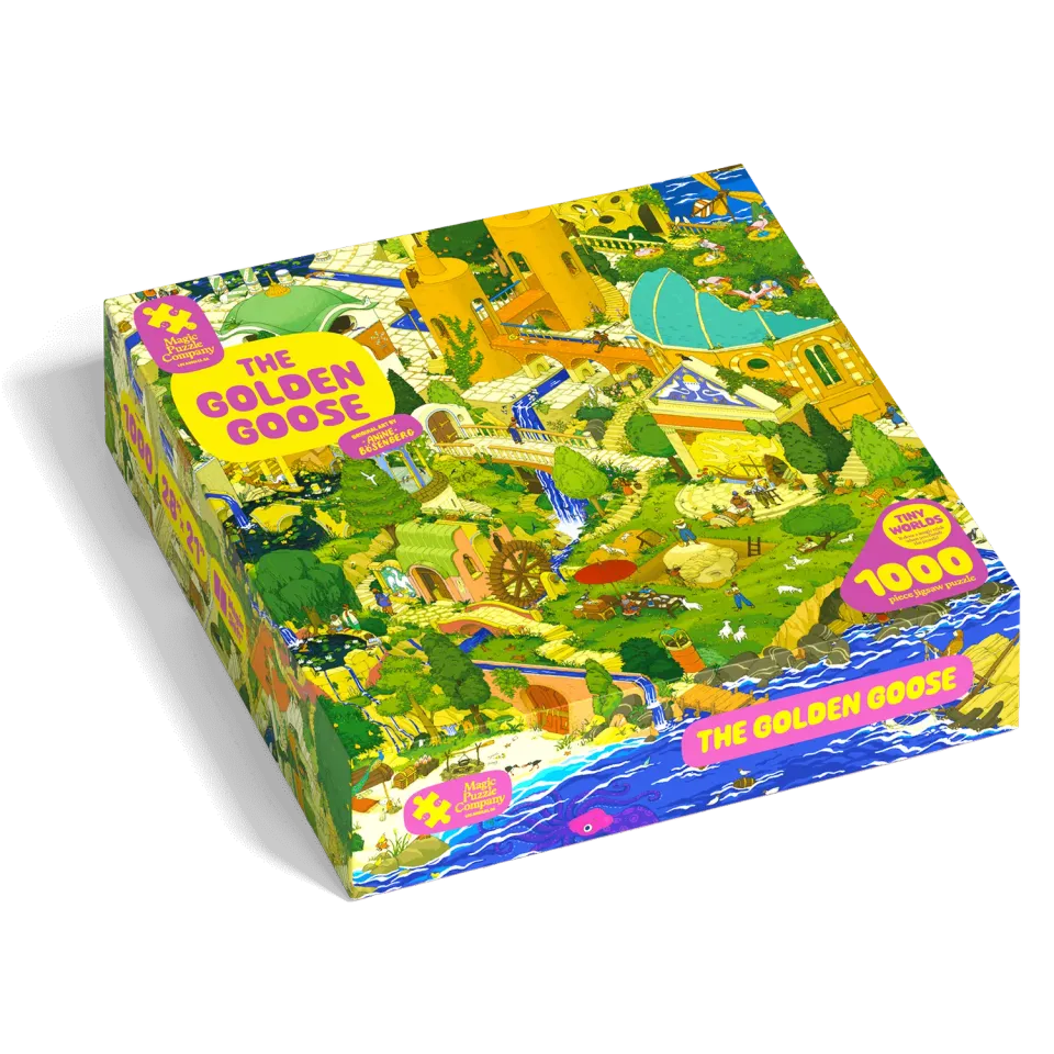 Magic Puzzle Company Golden Goose puslespil eventyr
