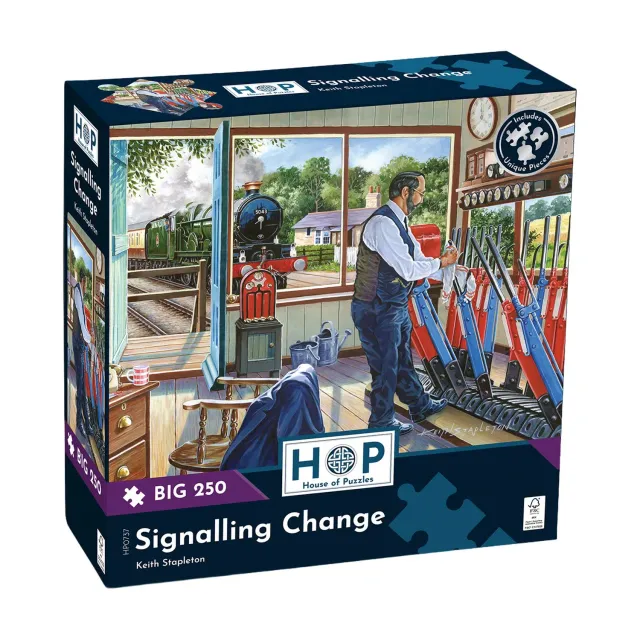 House of Puzzles Signalling Change puslespil 250 tog