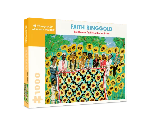 Pomegranate Faith Ringgold Sunflower Quilting puslespil 1000 brikker