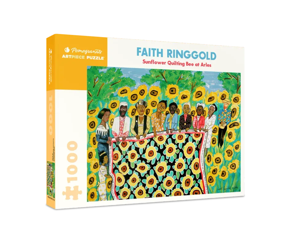 Pomegranate Faith Ringgold Sunflower Quilting puslespil 1000 brikker