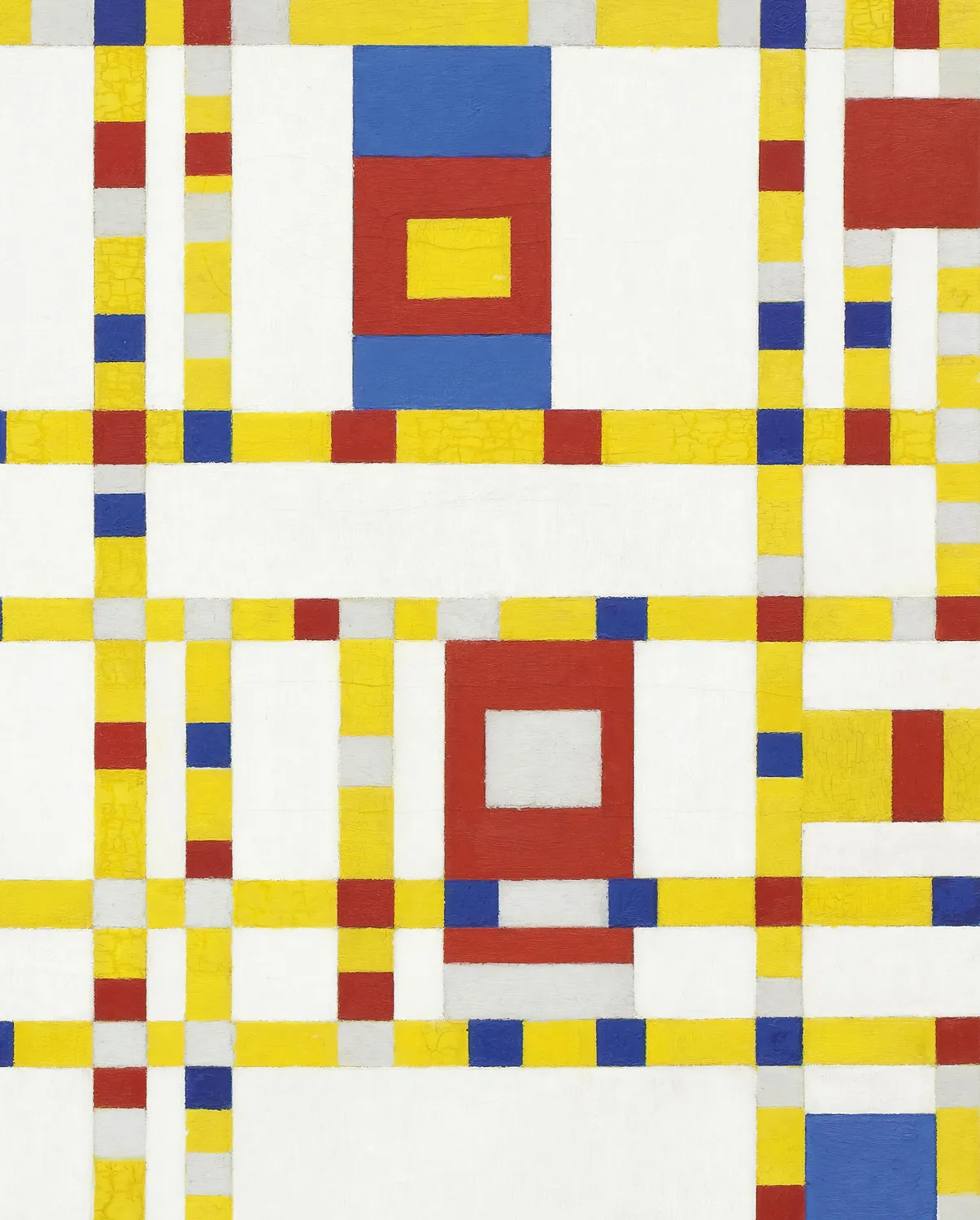 Pomegranate Mondrian Broadway Boogie Woogie bogmærke abstrakt