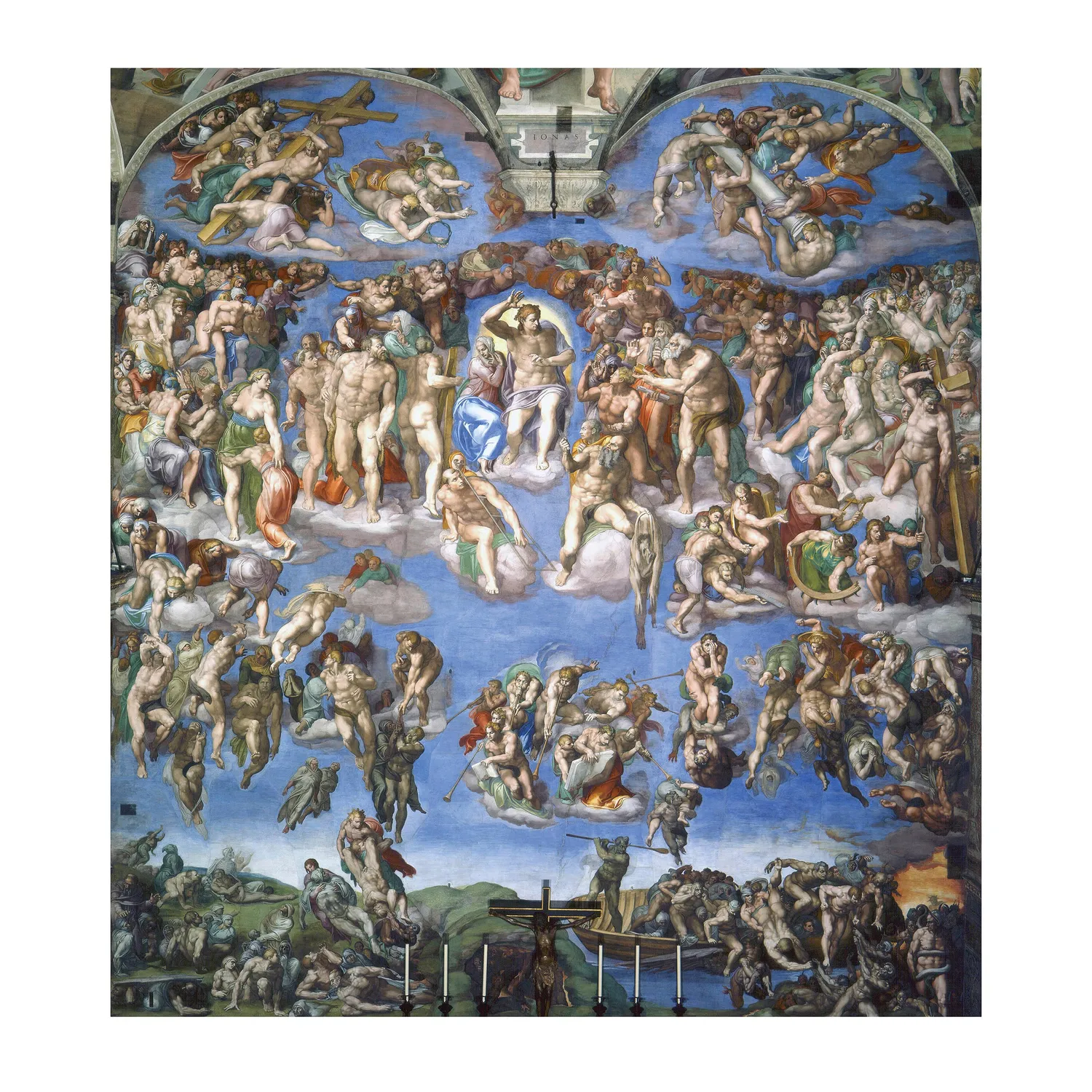 Pomegranate Michelangelo 2027 vægkalender klassisk kunst