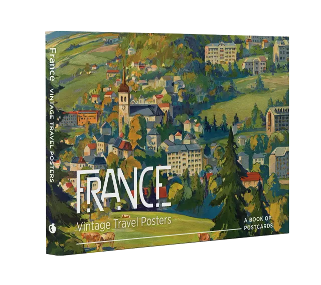 Pomegranate France Vintage Travel Posters postkortbog 30