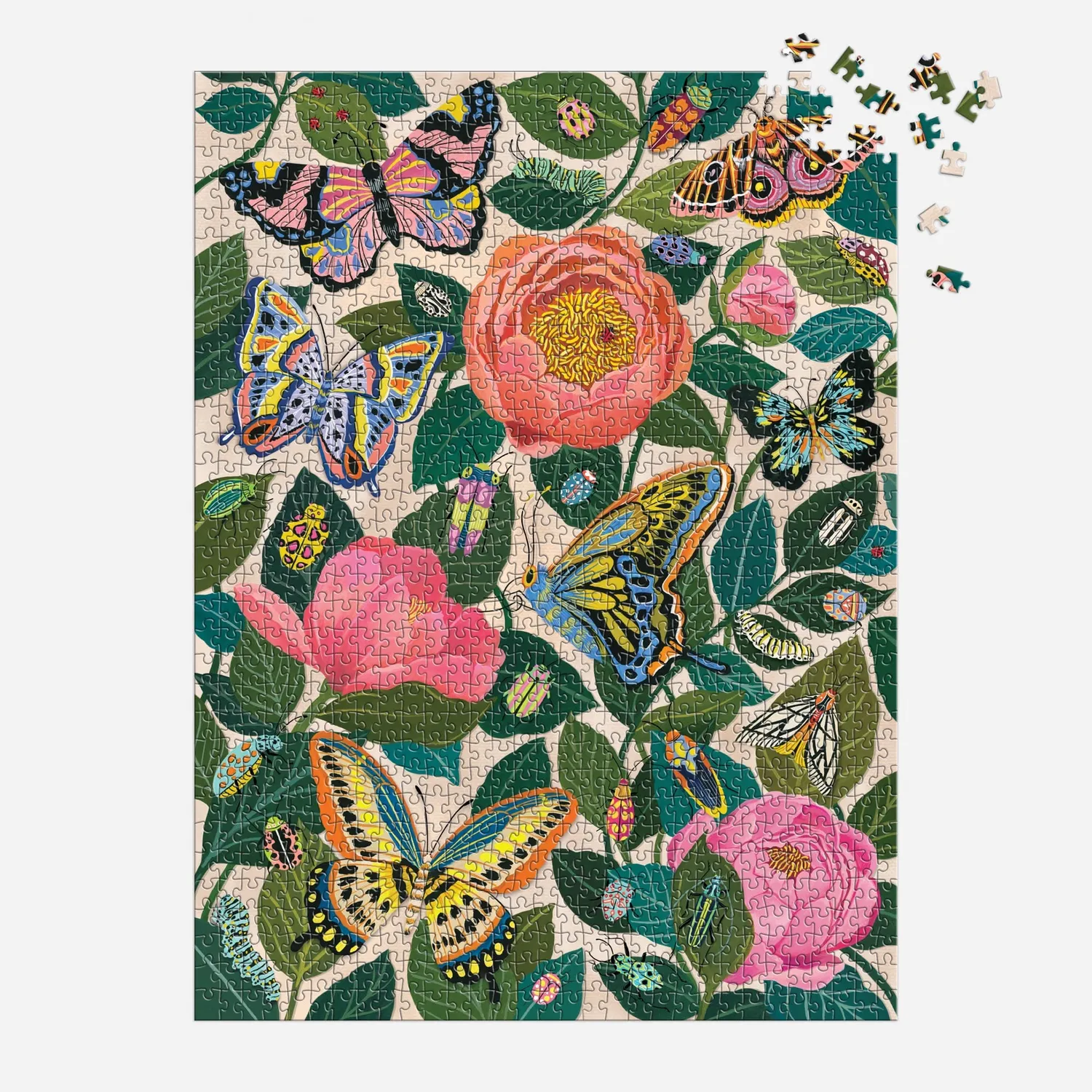 Good Puzzle Co. Between the Blooms puslespil 1000 brikker folie