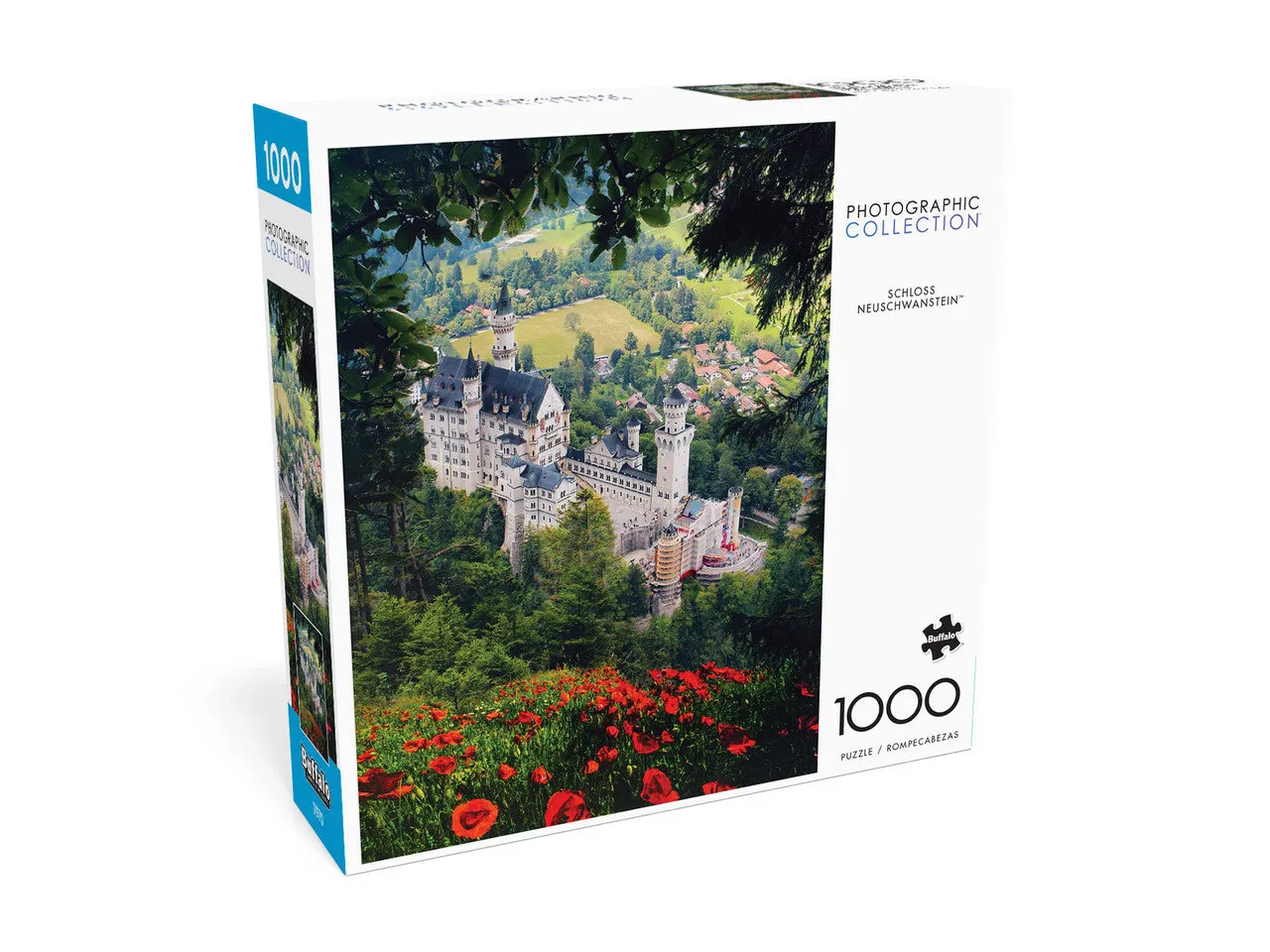 Buffalo Games Photography Schloss Neuschwanstein puslespil 1000 brikker foto