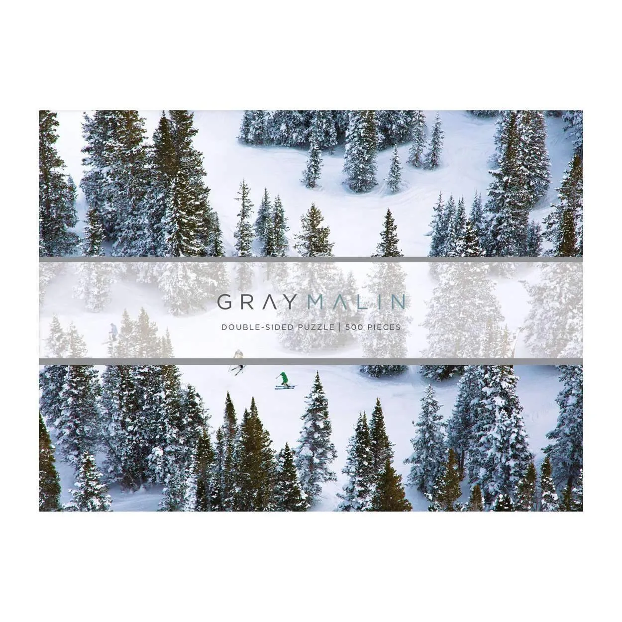 Galison Gray Malin The Snow puslespil 500 brikker dobbeltsidet