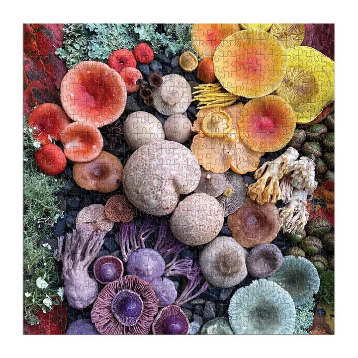 Good Puzzle Co. Shrooms in Bloom puslespil 500 brikker svampe