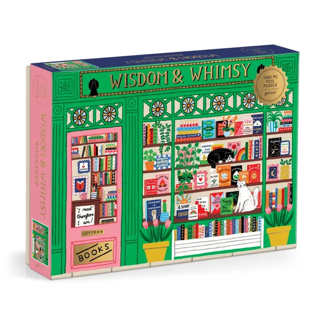 Good Puzzle Co. Holly Maguire Wisdom Whimsy puslespil 1000 brikker folie