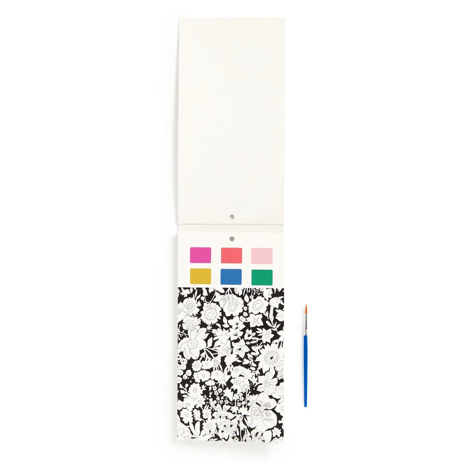 Galison Liberty malesæt 6 kort med blomstermotiv
