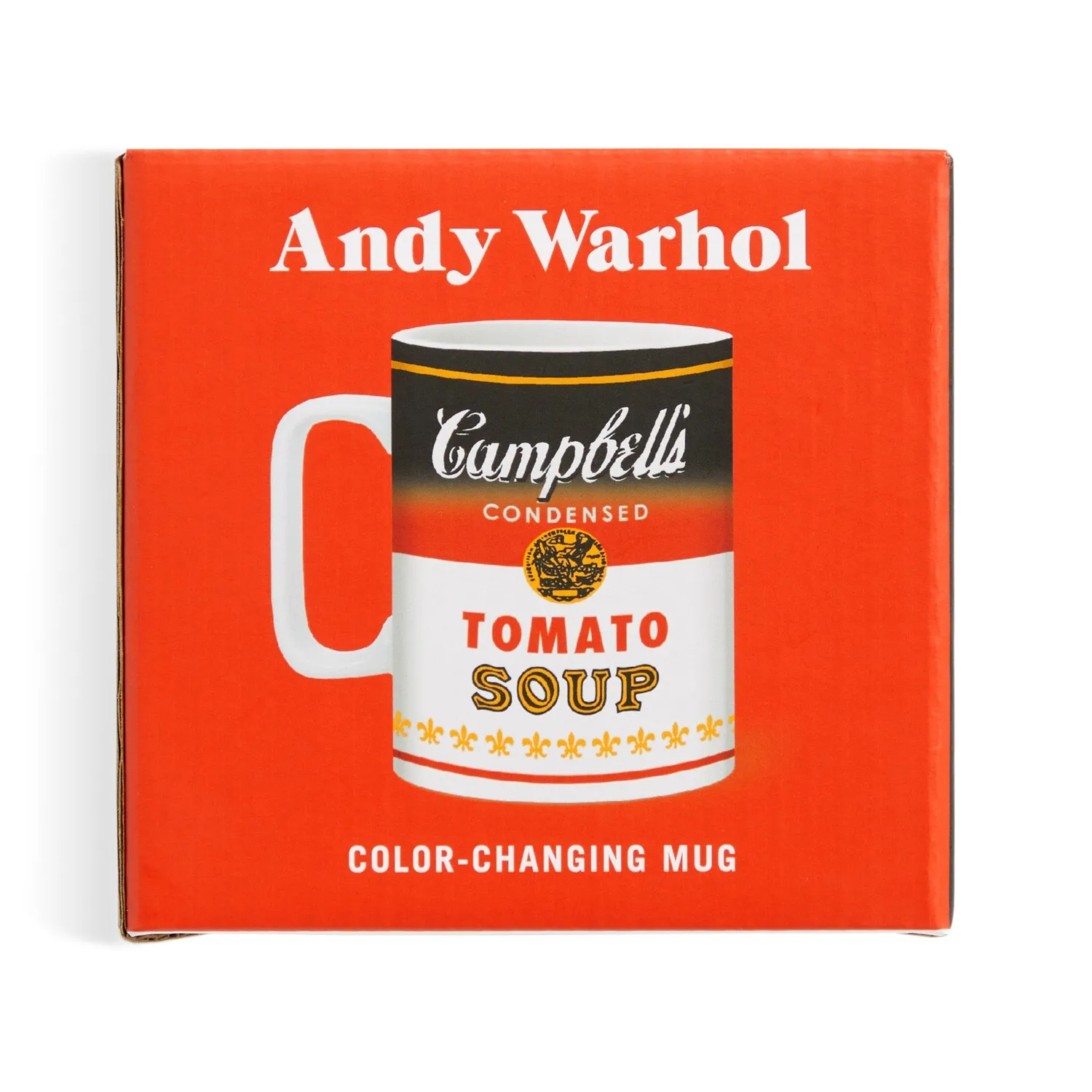 Galison Andy Warhol Soup Can krus farveskift keramik