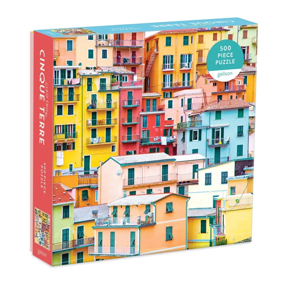Galison Erin Summer Ciao Cinque Terre puslespil 500 brikker foto