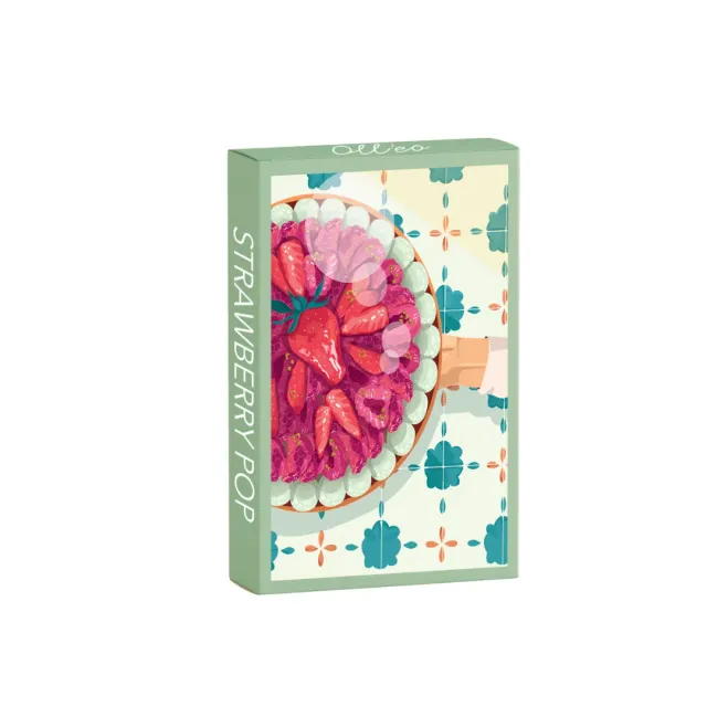 Olleo Strawberry Pop puslespil 99 brikker kage