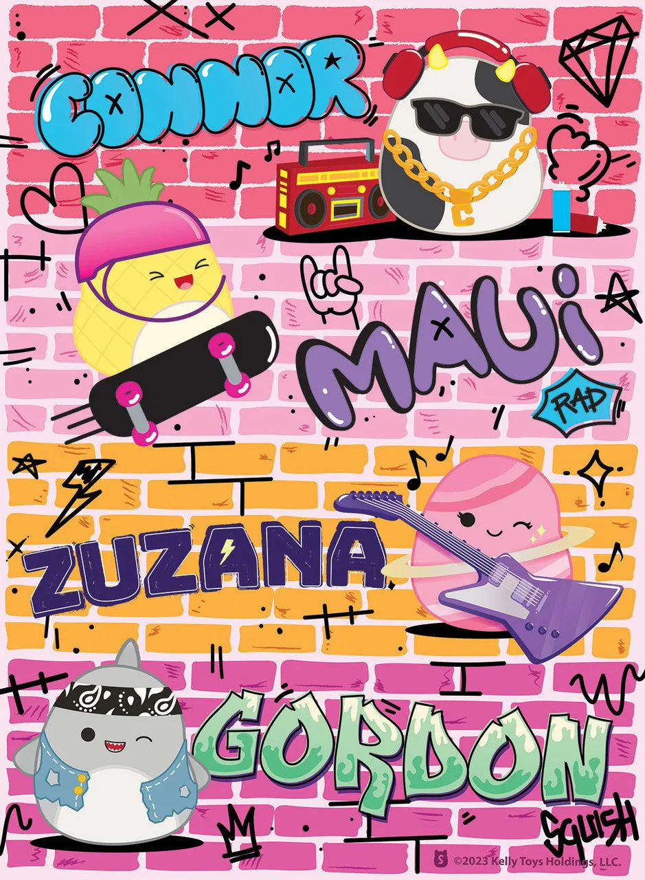 Buffalo Squishmallow Party puslespil 4-pak 300+500