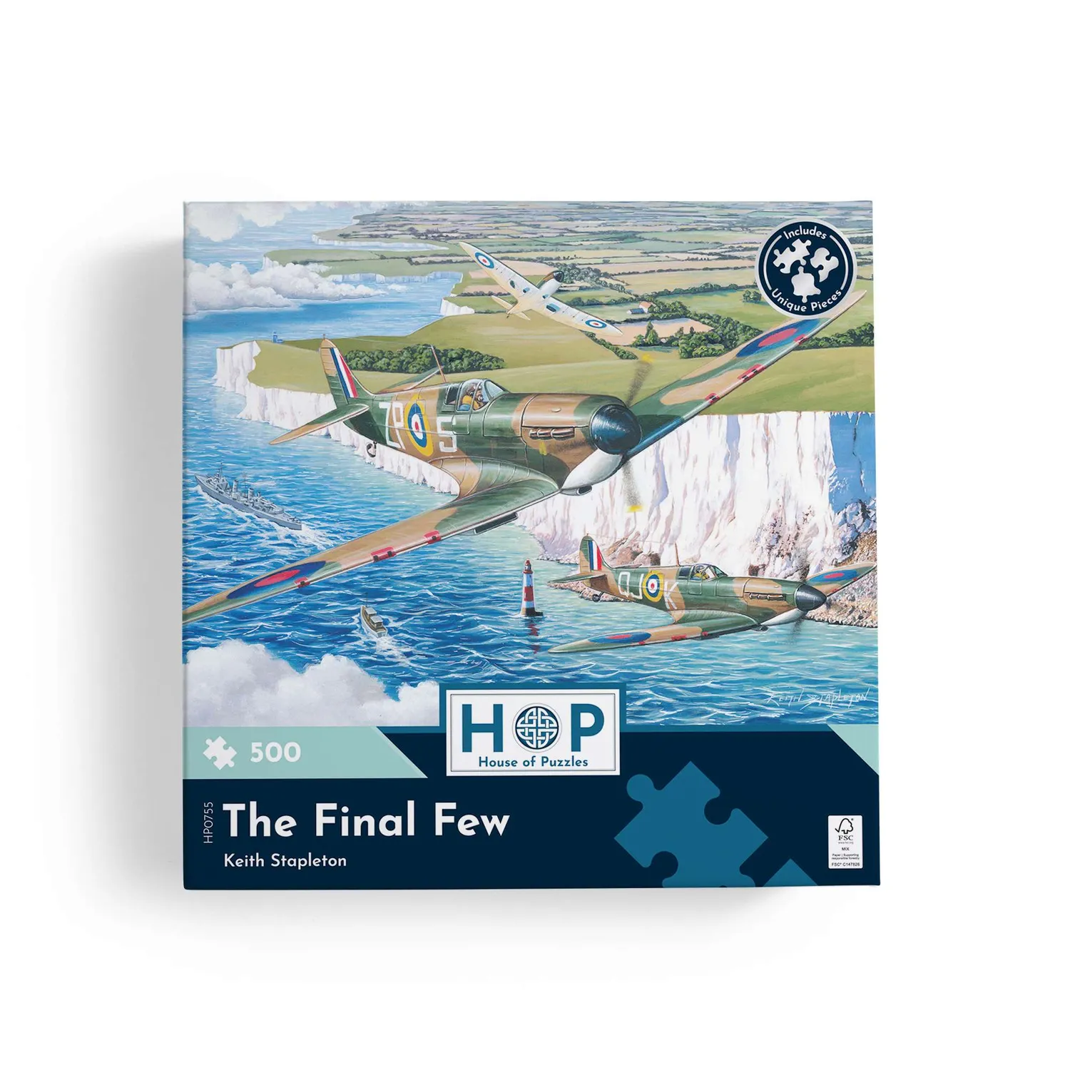 House of Puzzles The Final Few puslespil 500 brikker militær