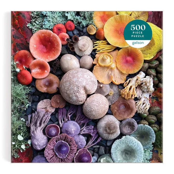Good Puzzle Co. Shrooms in Bloom puslespil 500 brikker svampe