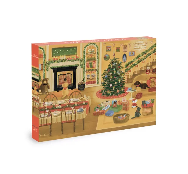 Olleo Jolly Christmas puslespil 1000 brikker – julemotiv
