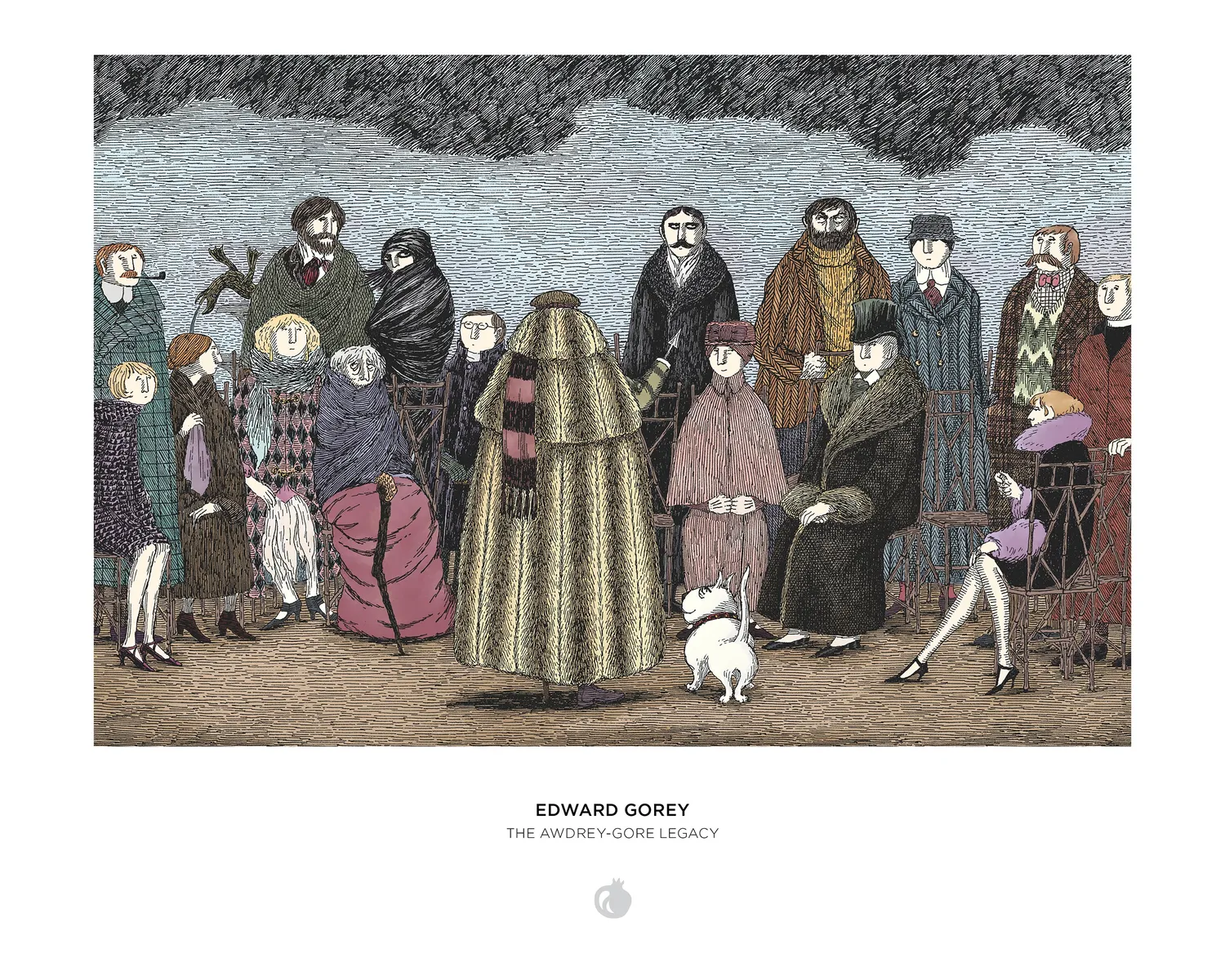 Pomegranate Edward Gorey Awdrey-Gore Legacy puslespil 500 brikker