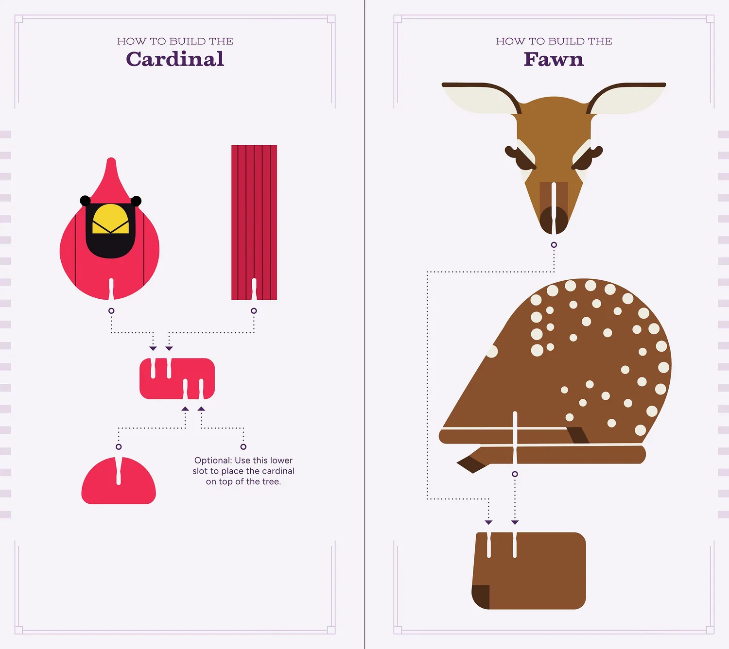 Pomegranate Charley Harper Animal Menagerie samlesæt fugle dyr