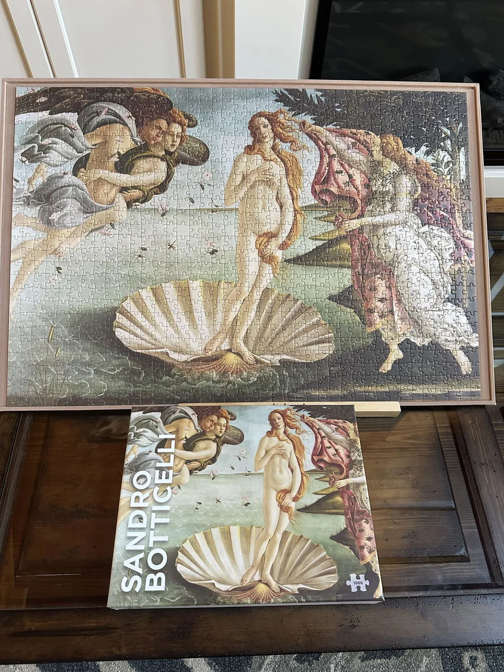 Pomegranate Botticelli Birth of Venus puslespil 1000 brikker