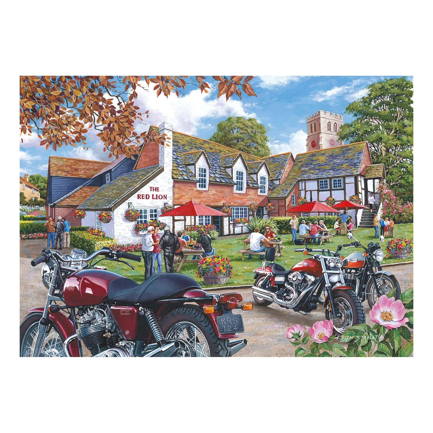 House of Puzzles Tales From The Tavern puslespil 4x500 pub