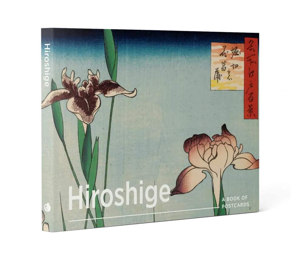 Pomegranate Hiroshige postkortbog 30 landskaber Japan