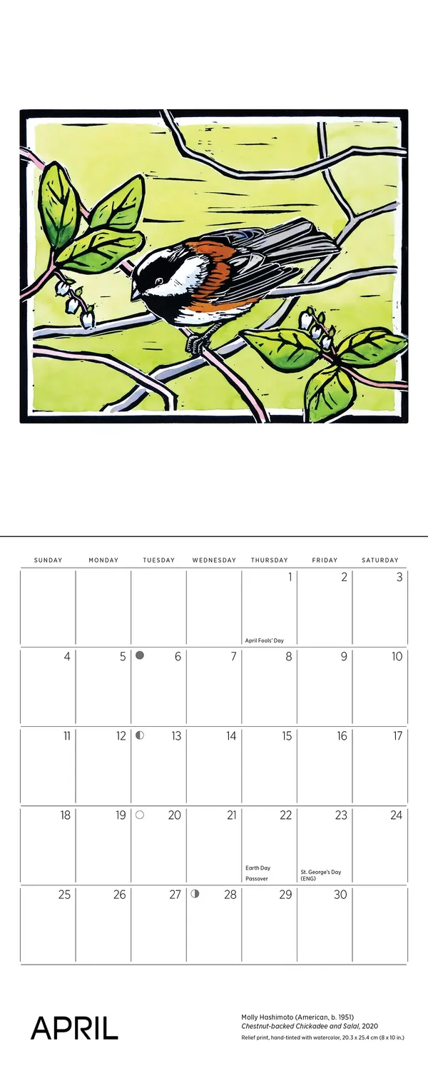 Pomegranate Molly Hashimoto Wildlife 2027 minivægkalender dyr