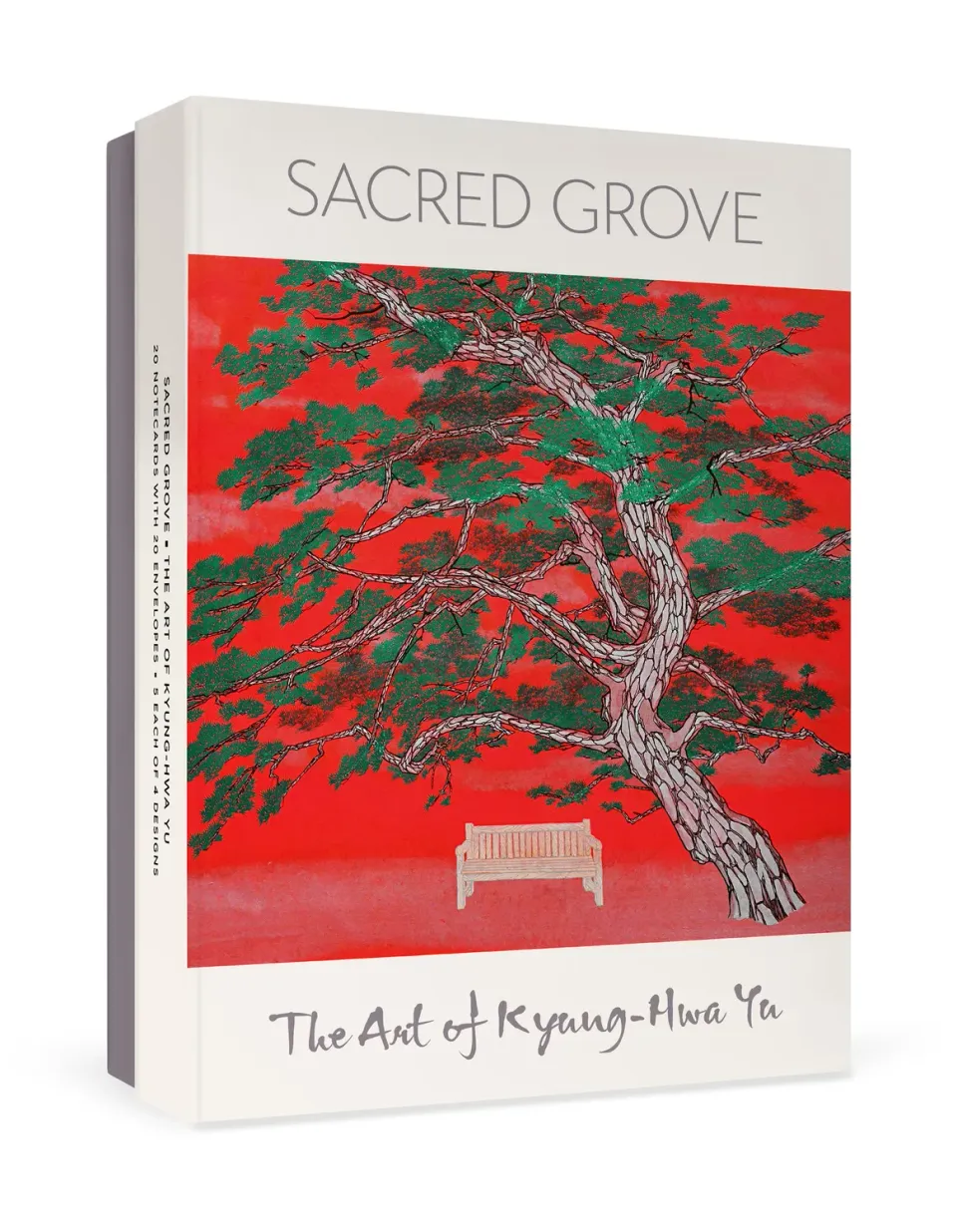 Pomegranate Kyung-Hwa Yu Sacred Grove kortæske landskab