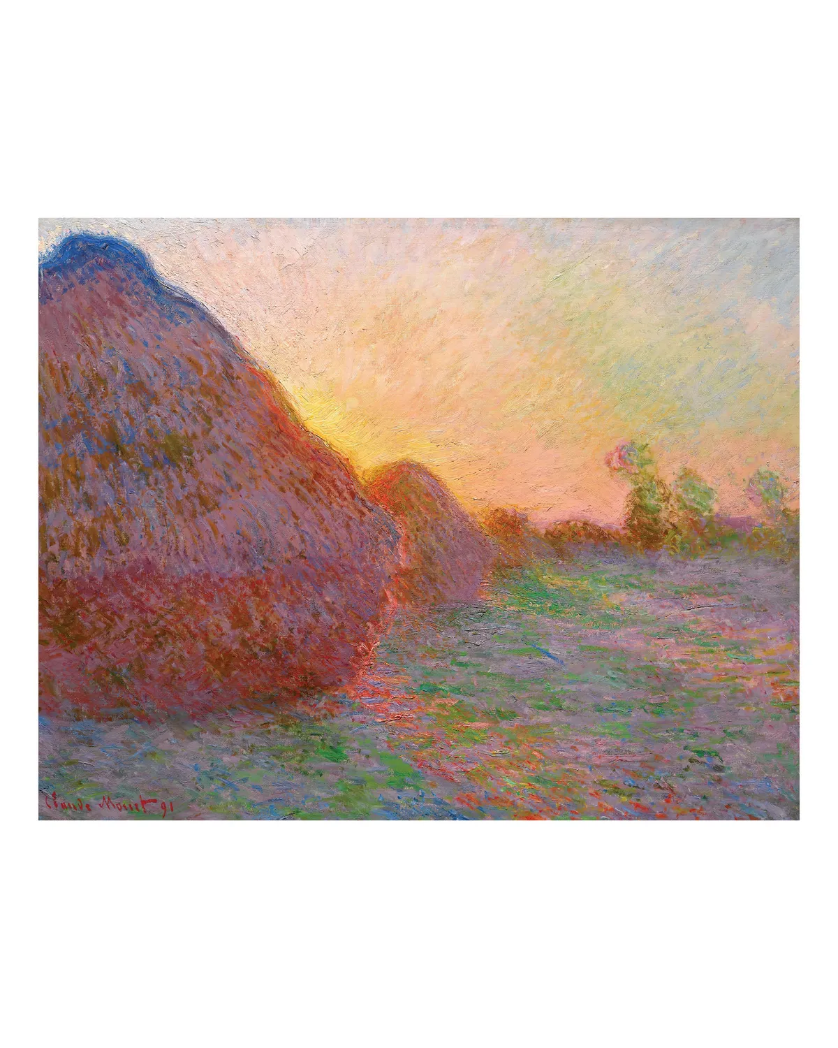 Pomegranate Claude Monet 2027 minikalender væg
