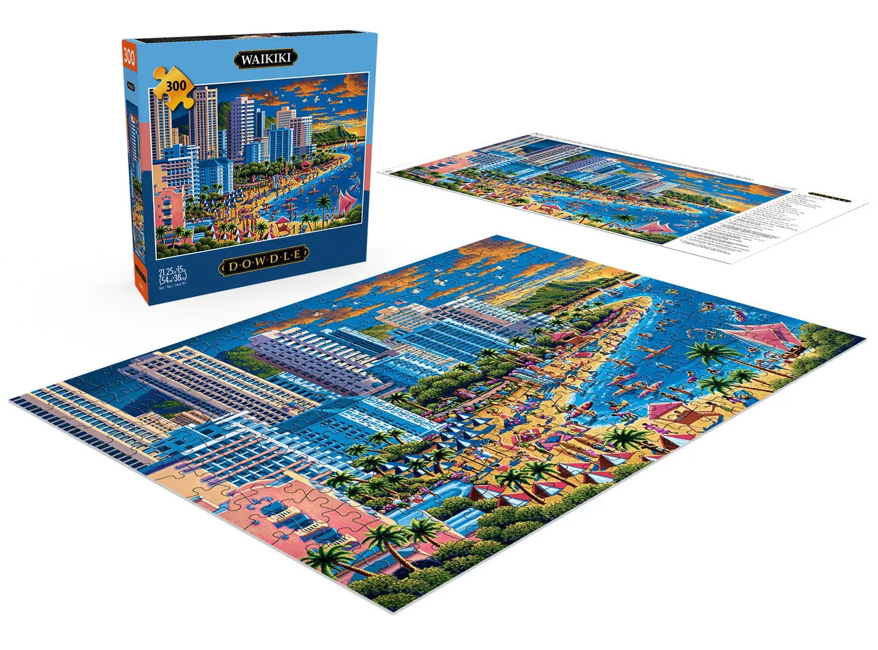 Buffalo Games Eric Dowdle Waikiki puslespil 300 brikker