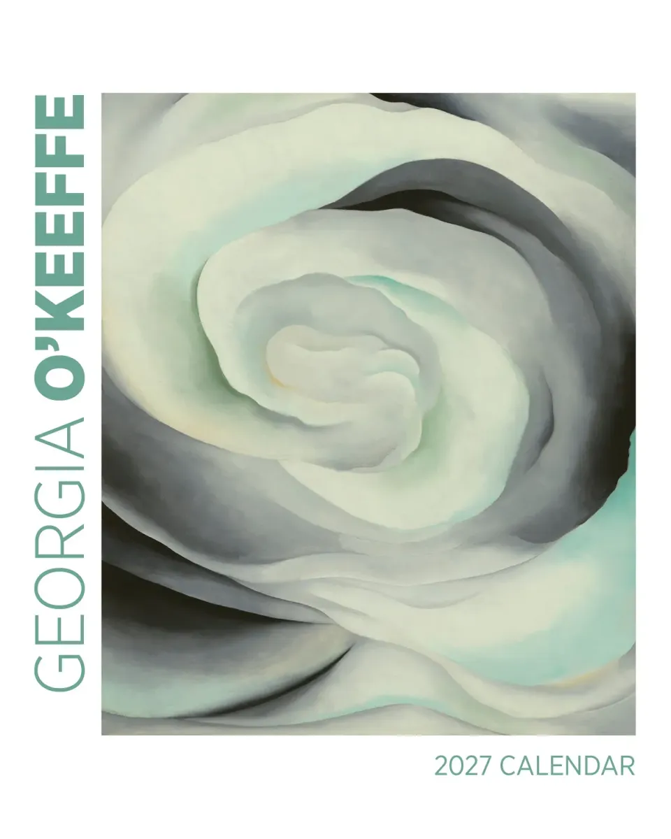 Pomegranate Georgia O’Keeffe minikalender 2027 blomster