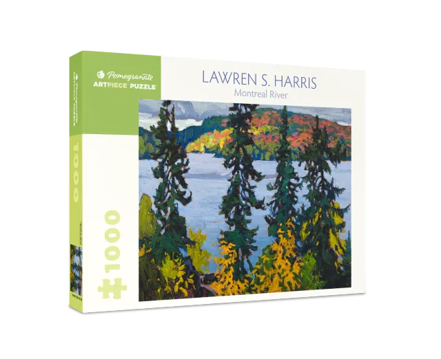 Pomegranate Lawren S. Harris Montreal River puslespil 1000 brikker landskab