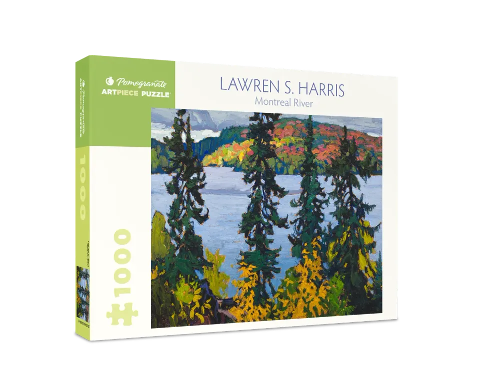 Pomegranate Lawren S. Harris Montreal River puslespil 1000 brikker landskab