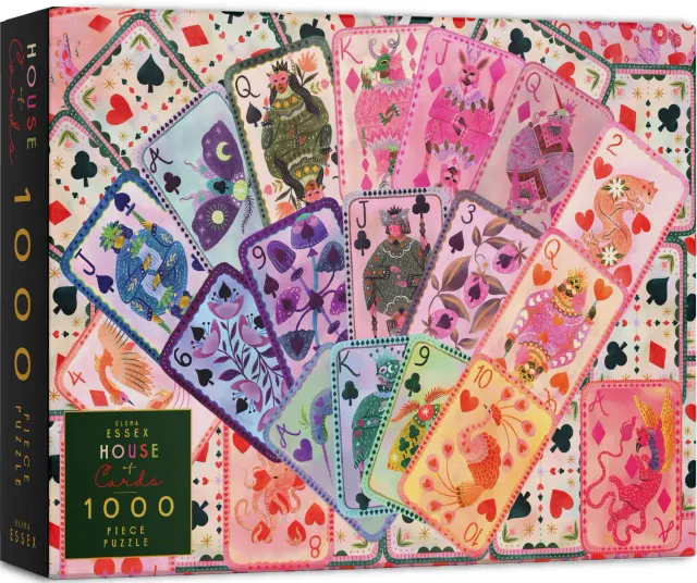 Elena Essex House of Cards 1000 brikker puslespil kort