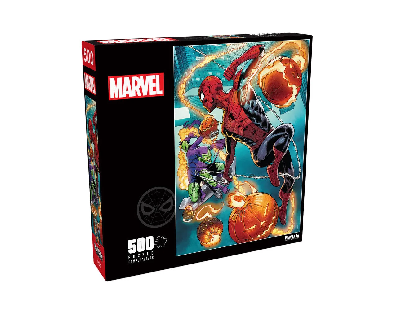 Buffalo Games Marvel Spider-Man vs Green Goblin puslespil 500 brikker
