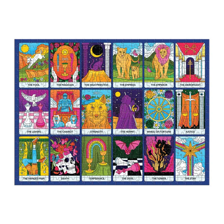 Good Puzzle Co. Major Arcana puslespil 500 brikker dobbeltsidet