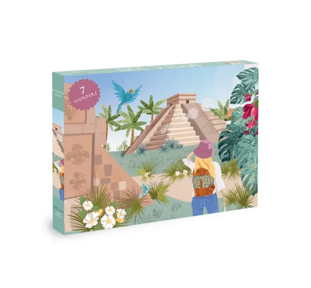 Olleo Chichen Itza Mystic Sun puslespil 1000 brikker