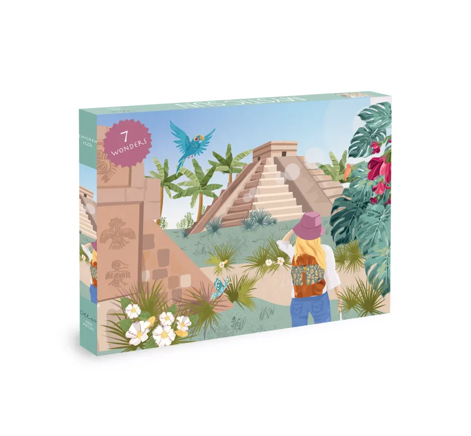 Olleo Chichen Itza Mystic Sun puslespil 1000 brikker