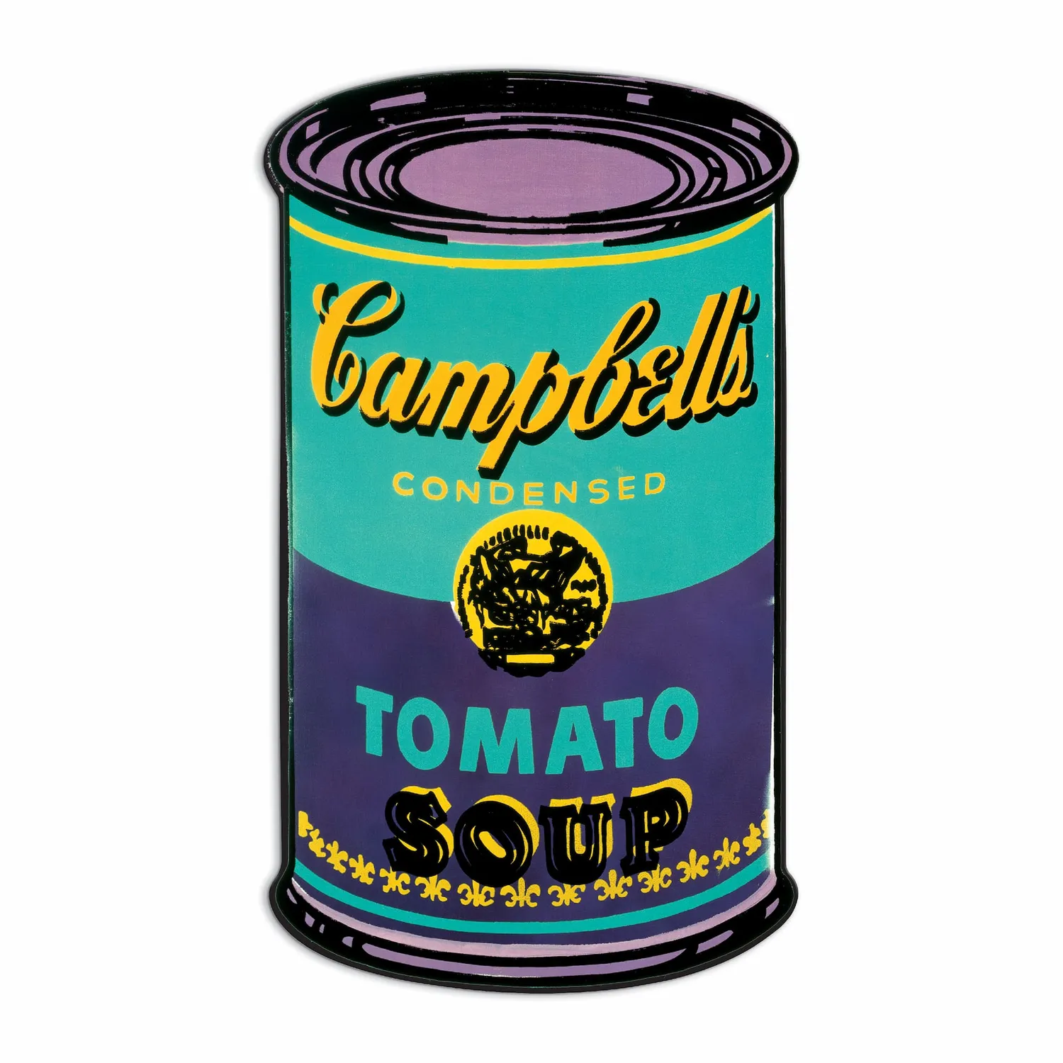 Galison Andy Warhol Notecard kortæske 8 formede kort