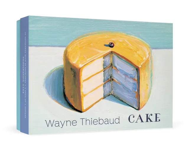 Pomegranate Wayne Thiebaud Cake kortæske kagemotiv
