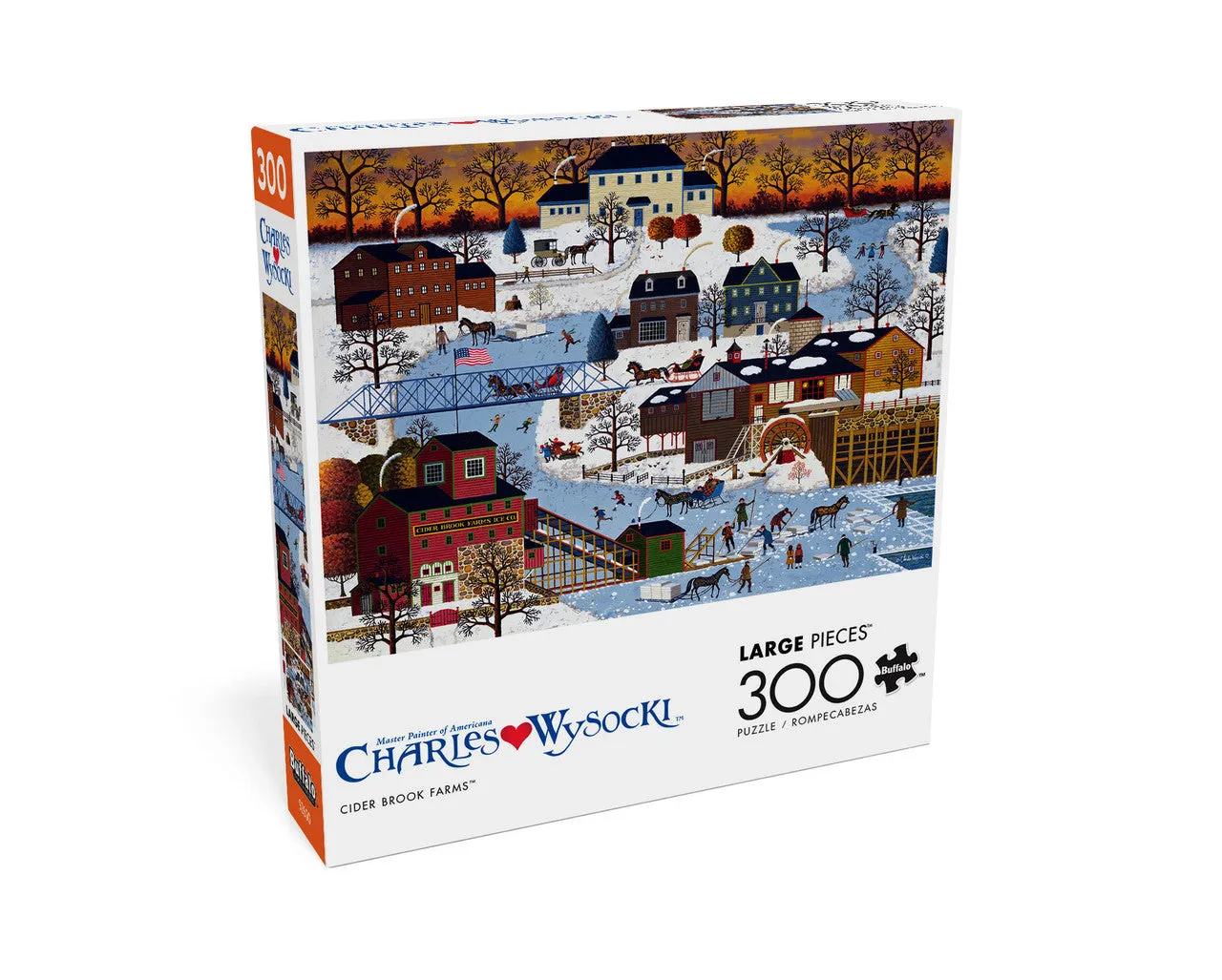 Buffalo Games Wysocki Cider Brook Farms puslespil 300 store brikker