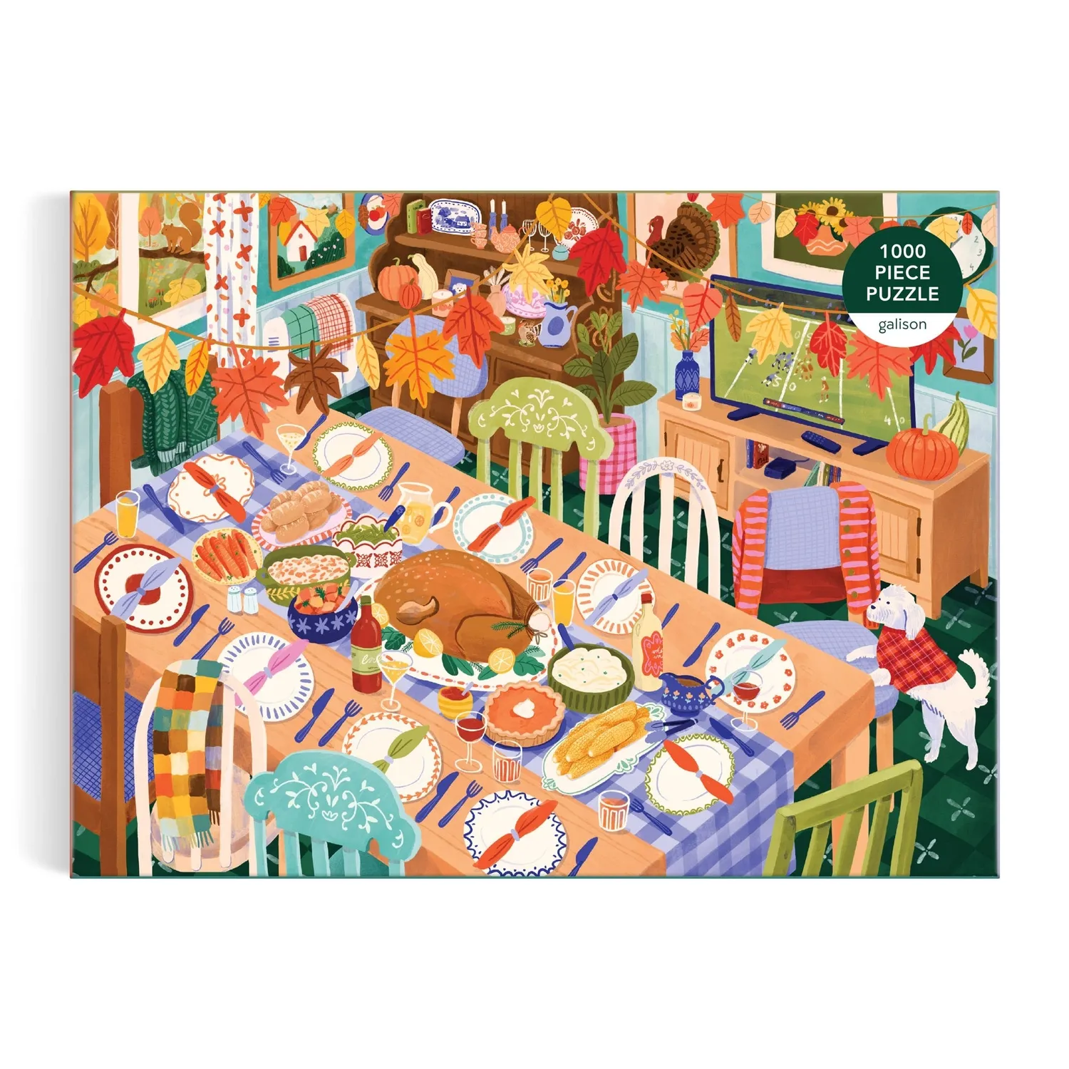 Good Puzzle Co. Thankful Table puslespil 1000 brikker efterår