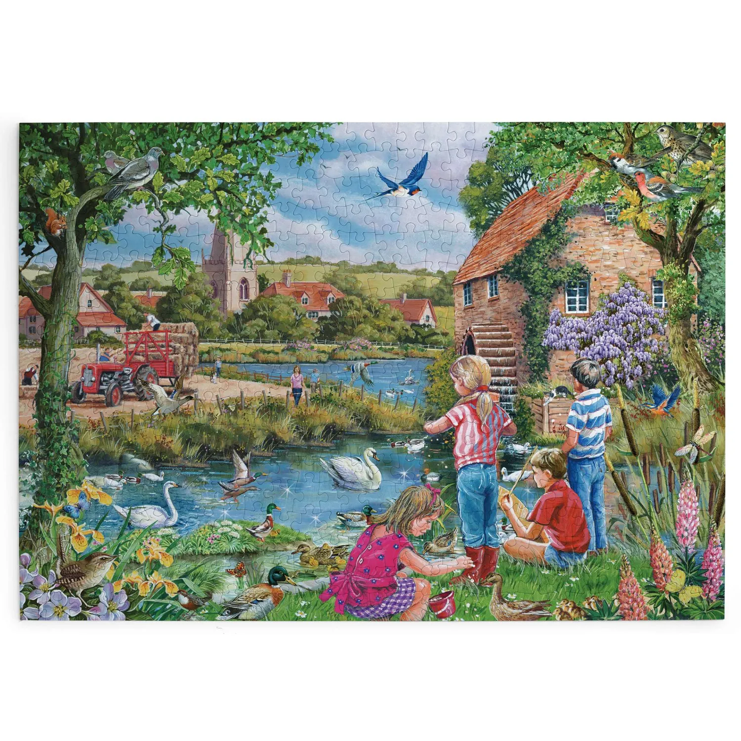 House of Puzzles Dabbling Ducks 500 brikker puslespil ænder