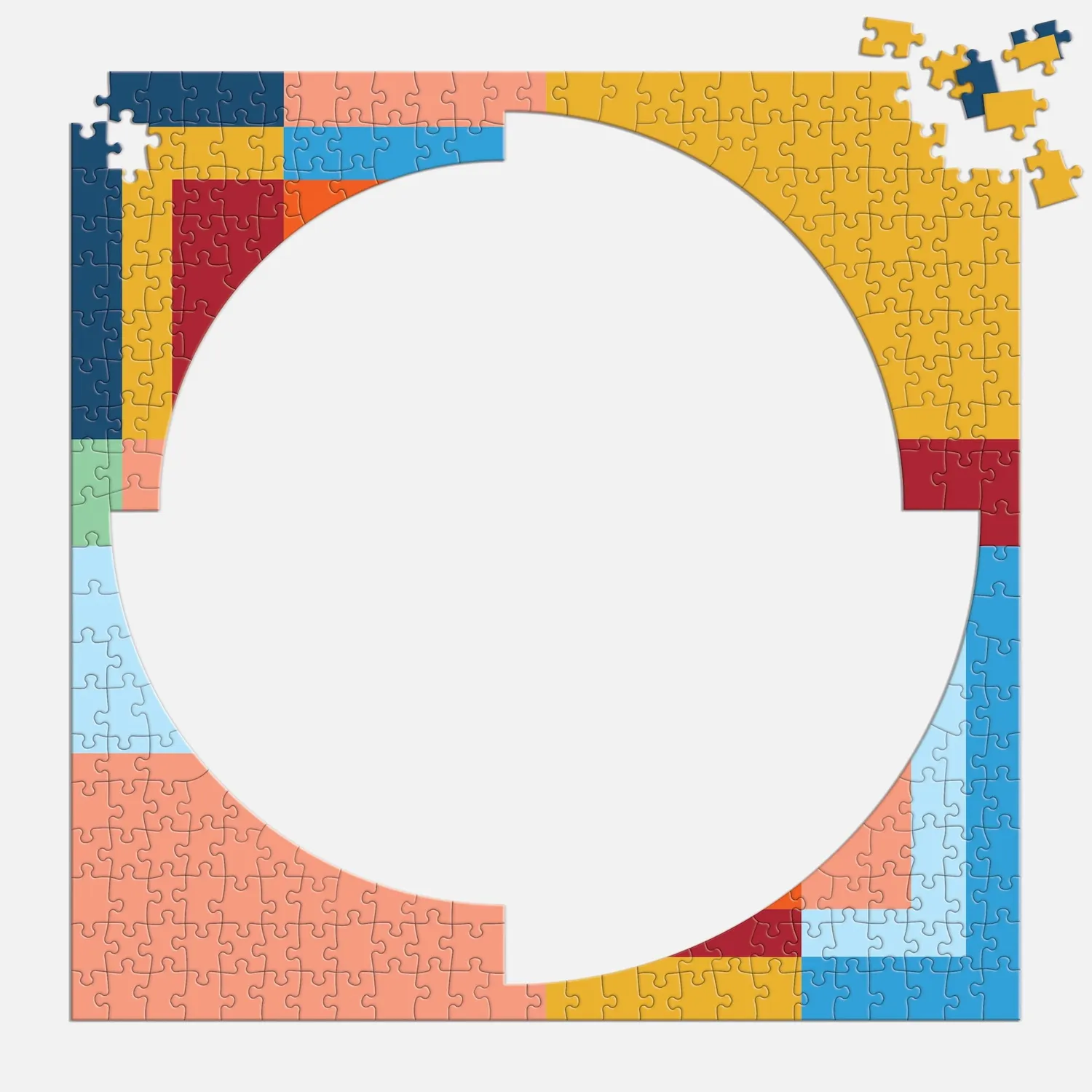 Good Puzzle Co. Frank Lloyd Wright Organic Geometry puslespil 500 brikker multi