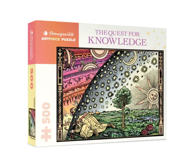 Pomegranate Quest for Knowledge puslespil 500 brikker gravering